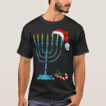 Hanukkah Christmas Santa Hat Family Chr T-Shirt<br><div class="desc">Hanukkah Christmas Santa Hat Family Chr</div>