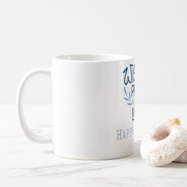 Hanukkah Coffee Mug (With Donut)