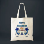 Hanukkah Dancing Dreidels and Jelly Doughnuts Tote Bag<br><div class="desc">You are viewing The Lee Hiller Photography Art and Designs Collection of Home and Office Decor,  Apparel,  Gifts and Collectibles. The Designs include Lee Hiller Photography and Mixed Media Digital Art Collection. You can view her Nature photography at http://HikeOurPlanet.com/ and follow her hiking blog within Hot Springs National Park.</div>