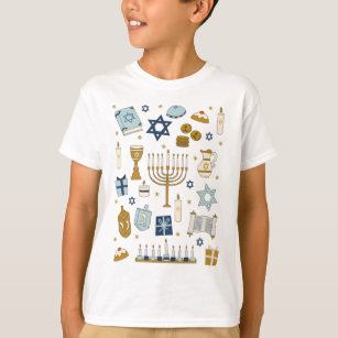 Hanukkah Doodles cute illustrated T-Shirt