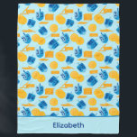 Hanukkah Dreidel Game Gelt Dark Blue Fleece Blanket<br><div class="desc">Hanukkah Dreidel Game Gelt Dark Blue Personalized Pattern. Chanukah dreidels in blue.</div>