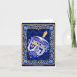 Hanukkah Dreidel Notecard<br><div class="desc">Hanukkah Dreidel Notecard</div>