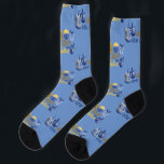 Hanukkah Driedel and Latke Socks<br><div class="desc">Love You Latke, This is How I Roll funny Haunkkah socks for men or women.</div>