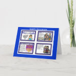 Hanukkah Fun and Educational for Kids Holiday Card<br><div class="desc">Hanukkah Fun and Educational for Kids</div>