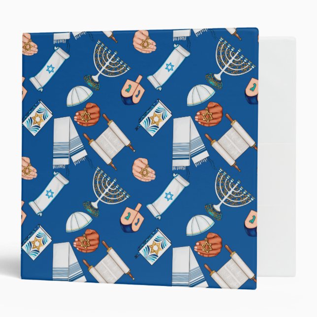 Hanukkah Fun Binder (Front/Inside)