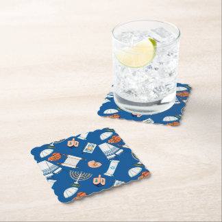 Hanukkah Fun Coasters