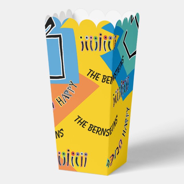 Hanukkah Fun Favor Box (Front)