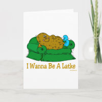 HANUKKAH FUNNY GIFTS 'I WANT TO BE A LATKE'
