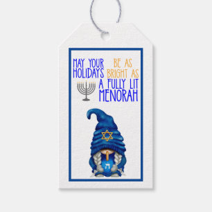 Hanukkah Gnomes  Gift Tags