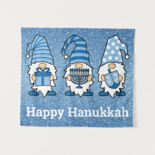 Hanukkah Gnomes Trio Tapestry