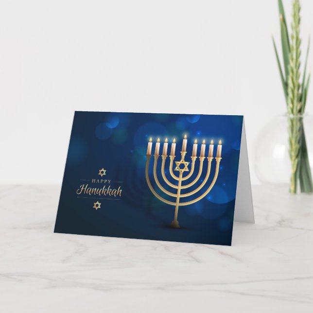 Hanukkah Greeting Card (Front)