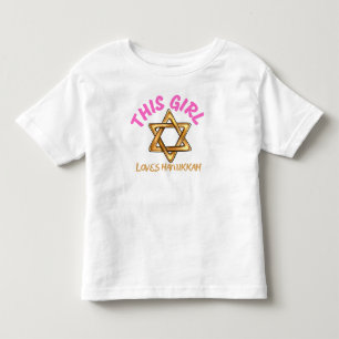 hanukkah, happy hanukkah, menorah, chanukah, toddler t-shirt