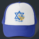 Hanukkah hat, choose colour trucker hat<br><div class="desc">Happy Hanukkah! See my store for more items with this print.</div>