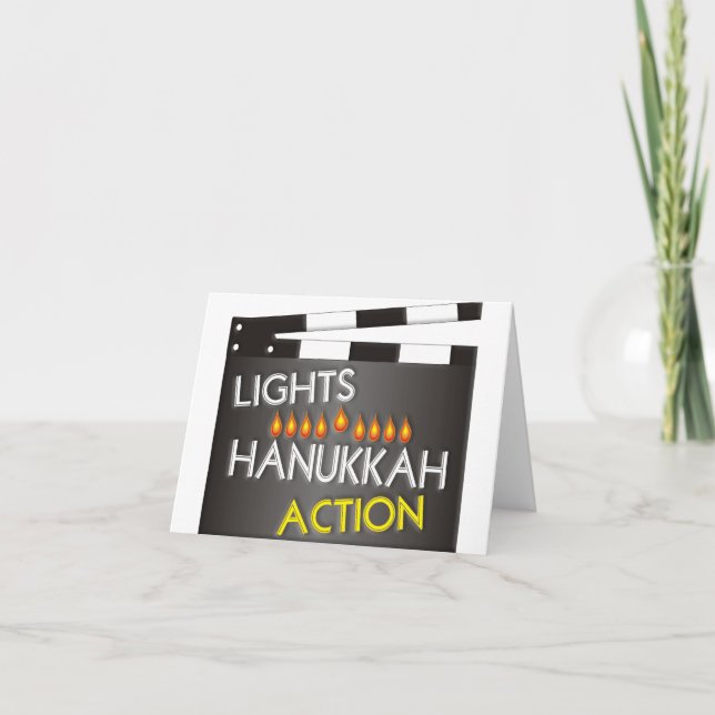 Hanukkah Holiday Card (Front)