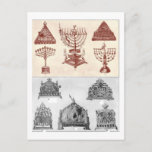 Hanukkah Holiday Postcard<br><div class="desc">Hanukkah</div>