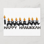 Hanukkah Holiday Postcard<br><div class="desc">Customize it with your own design,  or any of ours.</div>