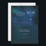 Hanukkah invitation<br><div class="desc">Invite guest to your Festival of Light celebration with this elegant invitations. (Hanukkah Vectors by Vecteezy). The card is easy to customize with your wording, font, font colour, paper shape and choice of paper type. Not exactly what you're looking for? All our products can be custom designed to meet your...</div>