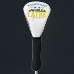 Hanukkah Is a Whole Latke Fun Funny Jewish Chanuka Golf Head Cover<br><div class="desc">funny, hanukkah, chanukah, gift, birthday, latke, jewish, holiday, menorah, dreidel</div>