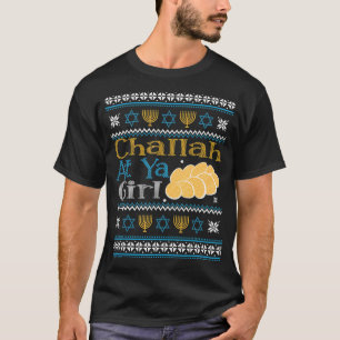 Hanukkah Jewish Challah At Ya Girl Ugly Sweater St