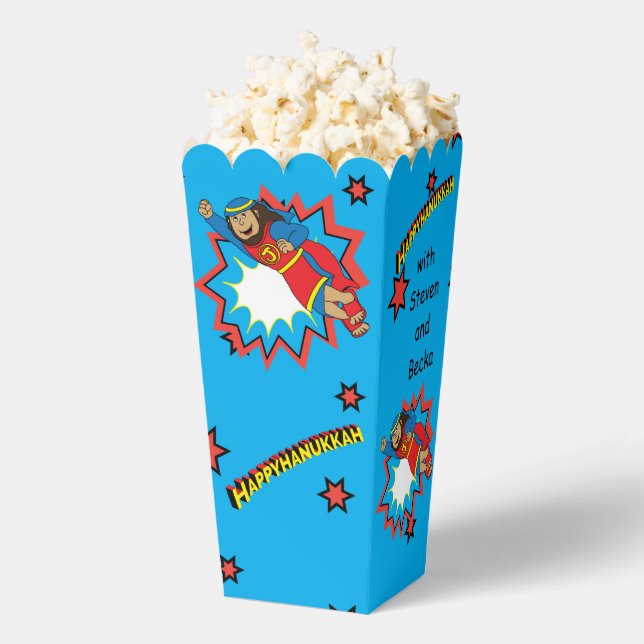 Hanukkah Judah Maccabee Favor Box (Popped)