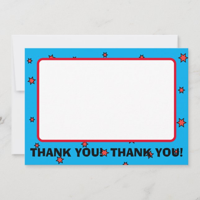 Hanukkah Judah Maccabee Thank You Card (Front)