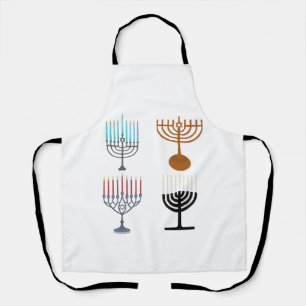 Hanukkah Judaism Jew Religion Apron
