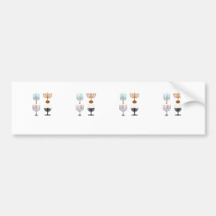 Hanukkah Judaism Jew Religion Bumper Sticker