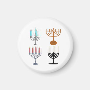 Hanukkah Judaism Jew Religion Magnet