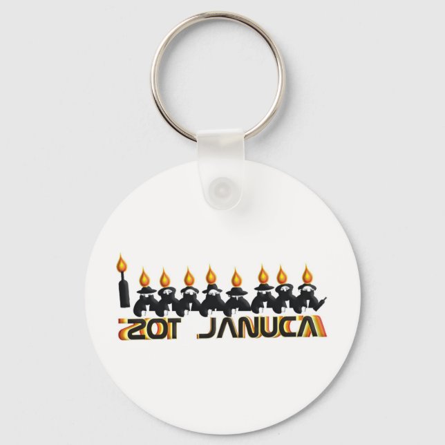 Hanukkah Keychain (Front)