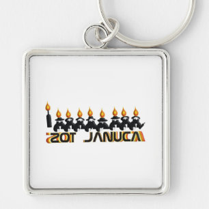 Hanukkah Keychain