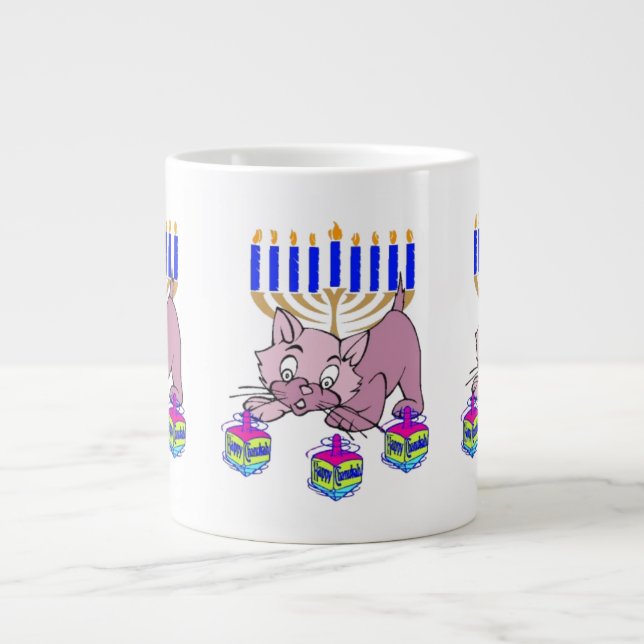 Hanukkah Kitty   Coffee Mug (Front)