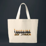 Hanukkah Large Tote Bag<br><div class="desc">Customize it with your own design,  or any of ours.</div>
