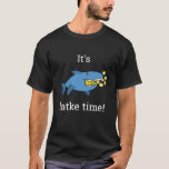 Hanukkah Latke Time/Dark Colour Shirt<br><div class="desc">"It's Latke Time" Shirt. Personalize by deleting text and adding your own. Use your favourite font colour, style, and size. Thanks for stopping and shopping by! Much appreciated. Happy Chanukah/Hanukkah!!! Style: Basic Dark T-Shirt Comfortable, casual and loose fitting, our heavyweight dark colour t-shirt will quickly become one of your favourites....</div>