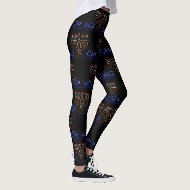 Hanukkah Leggings (Right)