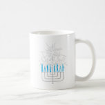 HANUKKAH LIGHTS COFFEE MUG<br><div class="desc">May you have 8 days of incredible glorious light.</div>