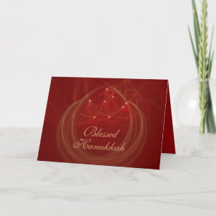 HANUKKAH LIGHTS HOLIDAY CARD
