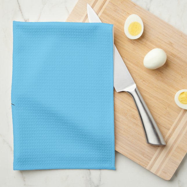 Hanukkah Lights Kitchen Towel (Quarter Fold)