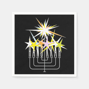 Hanukkah Lights Napkin