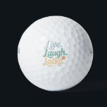 Hanukkah Live Laugh Latke Funny Holiday Family Golf Balls<br><div class="desc">Hanukkah Live Laugh Latke Funny Holiday Family</div>