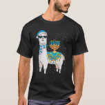 Hanukkah Llama Cute Alpaca Chanukah Christmas For  T-Shirt<br><div class="desc">Hanukkah Llama Cute Alpaca Chanukah Christmas For Women Girl</div>