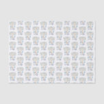 Hanukkah Love & Light Floral Menorah  Tissue Paper<br><div class="desc">Hanukkah Love & Light Floral Menorah Tissue Paper. Personalize the custom text above. You can find additional coordinating items in our "Floral Hanukkah Menorah and Dreidel" collection.</div>
