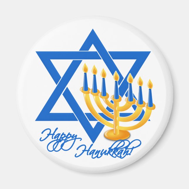 Hanukkah magnet (Front)