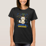 Hanukkah Menorah Cat Meowzel Funny Chanukah Jewish T-Shirt<br><div class="desc">Hanukkah Menorah Cat Meowzel Funny Chanukah Jewish Gift   Shirt</div>