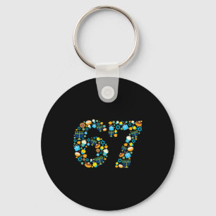 Hanukkah Menorah Dreidel 67 Festive Chanukah Six S Keychain