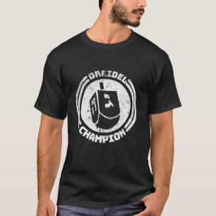 Hanukkah Menorah Dreidel Champion Hanukkah T-Shirt
