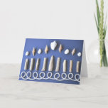 Hanukkah Menorah Holiday Card<br><div class="desc">Create your customized Holiday Card with us! Fulfil your Holiday card wishes by inserting your own messaging, a family photo or keep it the way it is! A portion of all holiday card proceeds will go to the BoatUS Foundation for boating safety and clean water. Proceeds support our mission to...</div>