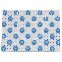 Hanukkah Menorah on Polka Dots
