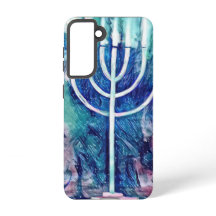 Hanukkah Menorah Samsung Galaxy S21 phone case