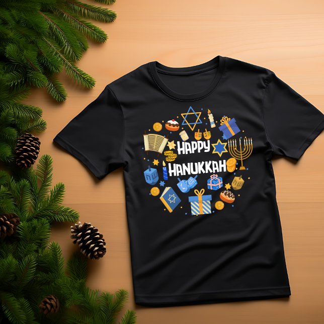 Hanukkah Menorah T-shirt   (Créateur téléchargé)