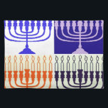 Hanukkah Minorah Placemat<br><div class="desc">Hanukkah candles</div>